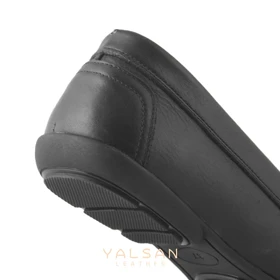 کفش کالج زنانه چرم یلسان مدل جالینوس کد 623-MC