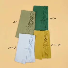 شلوارک دامنی بندی