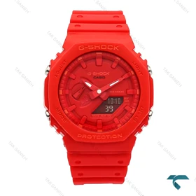 ساعت جیشاک GA2100 مردانه قرمز Casio-6041-L