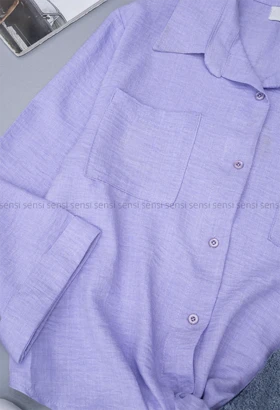 شومیز لینن آرمانی کد1002357