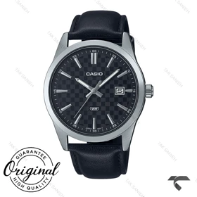 ساعت کاسیو MTP-VD03L-1AU مردانه بندچرم مشکی Casio-11428-G