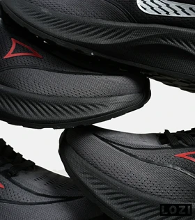 کفش کتانی مردانه و زنانه مشکی سفید قرمز NIKE Downshifter 13