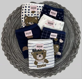 شورت سرمه ای خرسی کد 1838(سایز 2xl)