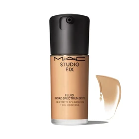 کرم پودر مک Studio Fix Fluid SPF15 شماره NC30 – حجم 30 میلی‌لیتر