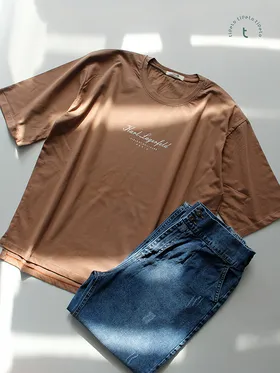 تیشرت لانگ پاریس
