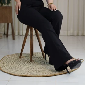 شلوار زنانه دمپا پشت کش کد 5120