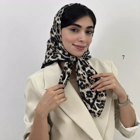 مینی اسکارف پلنگی 1007430