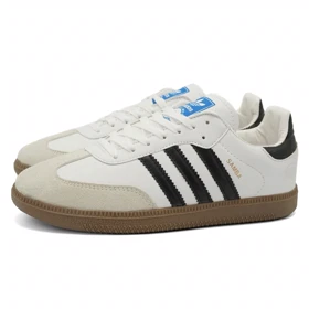 کفش کتانی مردانه مدل samba - 0048_black_White