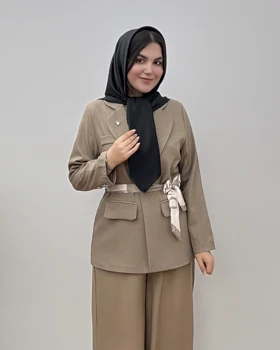 روسری ساتن مشکی