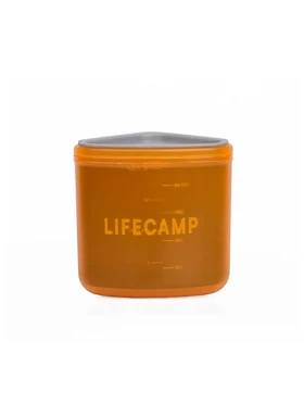 ست ماگ دوتایی با عایق حرارتی life camp (نارنجی)