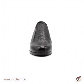 کفش پاشنه‌دار تمام چرم زنانه mrc2118-05