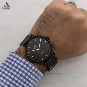 ساعت مینیمال اوماکس مشکی Omax VG02M22I