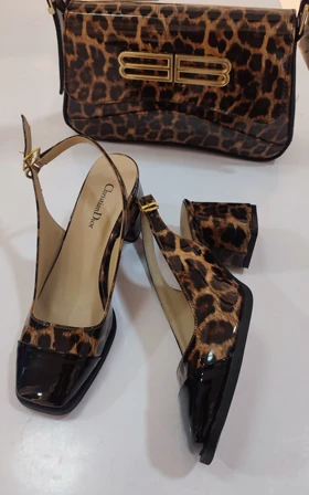 کفش پاشنه پلنگی _ کد 109