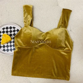 نیم‌تنه مخملی ( مناسب برای سایز بدن 42 الی 46)