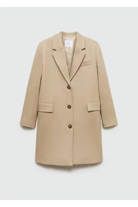 ژاکت بلند زنانه اورجینال منگو mango