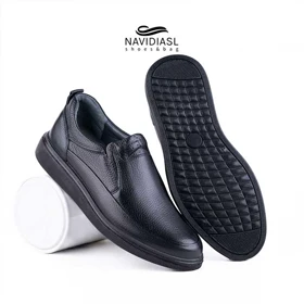 کفش مردانه چرم اداری و روزانه کد 7018003