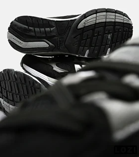 کفش کتانی مشکی طوسی سبز Newbalance 992
