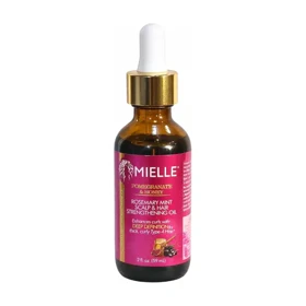 روغن تقویت‌کننده پوست سر و مو میال، حاوی عصاره انار و عسل Mielle Rosemary Mint Scalp & Hair Strengthening Oil Pomegranate & Honey
