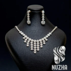 نیمست تراش نقره زنانه کد:nz1002
