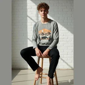 بلوز شلوار پسرانه جانا کد 9058