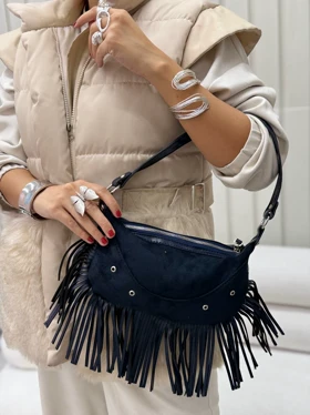 کیف جیر وندیل (سرمه ای)