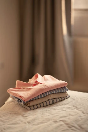 شومیز باکسی لینن H&M225