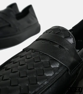 کالج مردانه مشکی Bottega Veneta