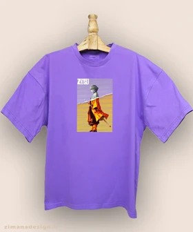 تیشرت لش مردانه و زنانه طرح شیطان کش شخصیت زنیتسو کد 896