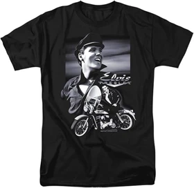 تیشرت الویس پرسلی | Popfunk Elvis Presley Motorcycle Unisex کد 248264