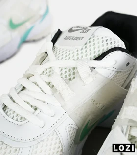 کفش کتانی مردانه و زنانه سفید سبز Nike cushlon