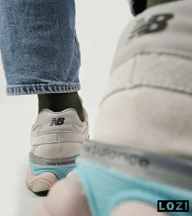 کفش کتانی کرم NEW BALANCE 9060