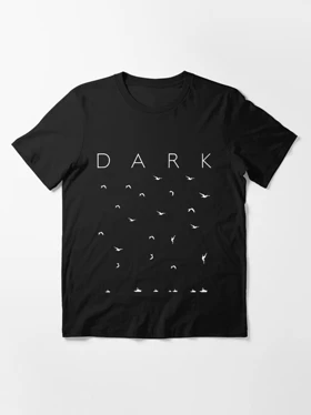 تیشرت کلاسیک دارک | تیشرت CLASSIC DARK طرح Dark Dead Birds (Netflix) کد 111077