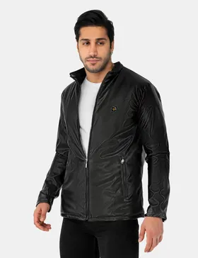 کاپشن چرمی مردانه Alvin