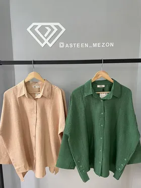 شومیز بغل دکمه(zara)