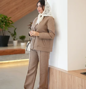 کت شلوار ژاکارد