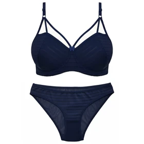 ست شورت و سوتین زنانه شارمین مدل فنردار هارنس دار کد 5464-3130