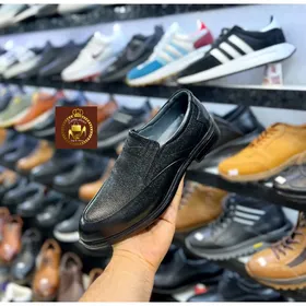 کفش مردانه چرم طبیعی و طبی مدل akay