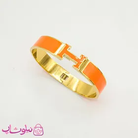 دستبند زنانه هرمس رنگ نارنجی
