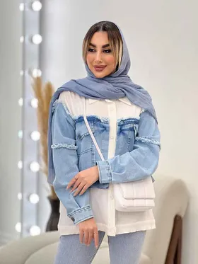 شومیز جین ترکیبی