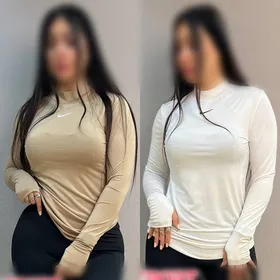 بلوز ورزشی زنانه یقه سه سانت 44 46