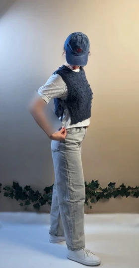 ژیله بافت سورمه ای