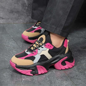 کفش و کتانی زنانه بالنسیاگا BALENCIGA رنگ صورتی