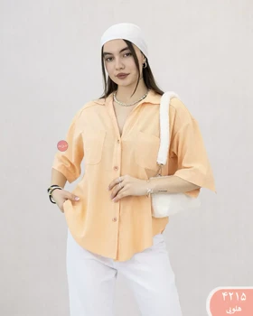 شومیز لینن ملین 4215