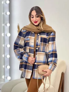 شکت چهارخونه دو جیب