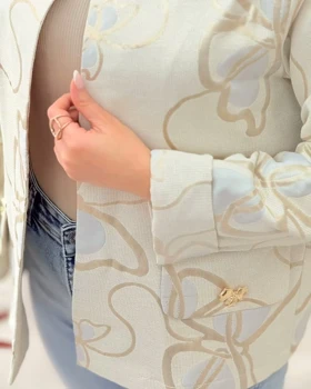 کت ژاکارد نازنین