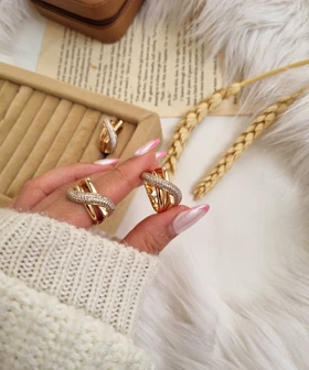 انگشتر طرح طلا ژوپینگ