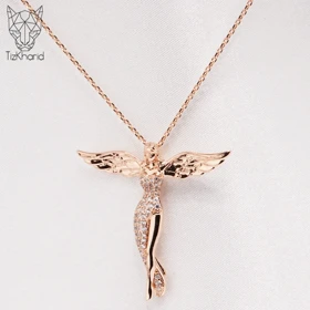 گردنبند فرشته دروازه بهشت ژوپینگ