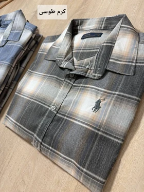 پیراهن استین بلند کشپنبه 2618