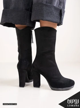 بوت پاشنه وارداتی شیدا لومانا - کد 2656