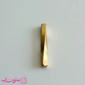 گردنبند مردانه مدل مکعب عشق مارپیچ طلایی استیل کد 120